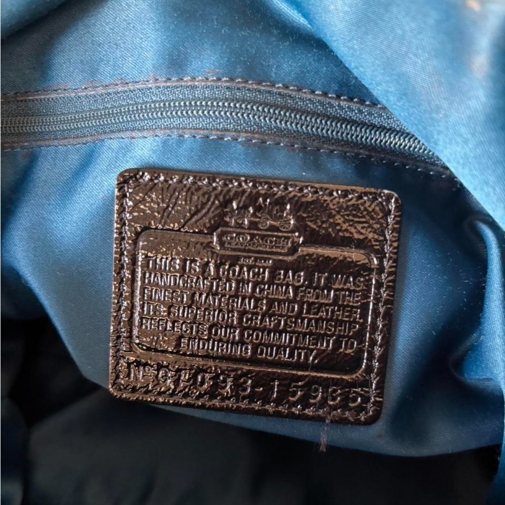 Black Coach Shoulder/Satchel Bag🫦 - Picture 5 of 5